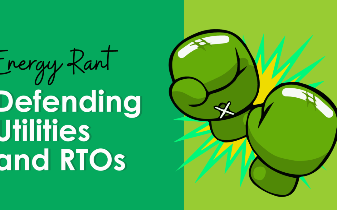 Defending Utilities and RTOs