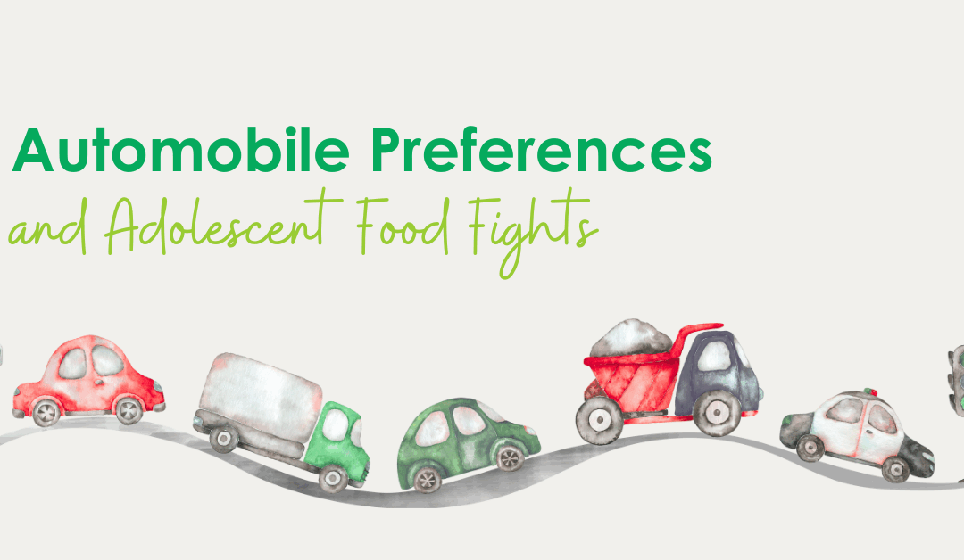 Automobile Preferences and Adolescent Food Fights